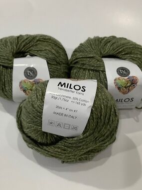 Trendsetter Yarns - Olive Green Cashmere Yarn